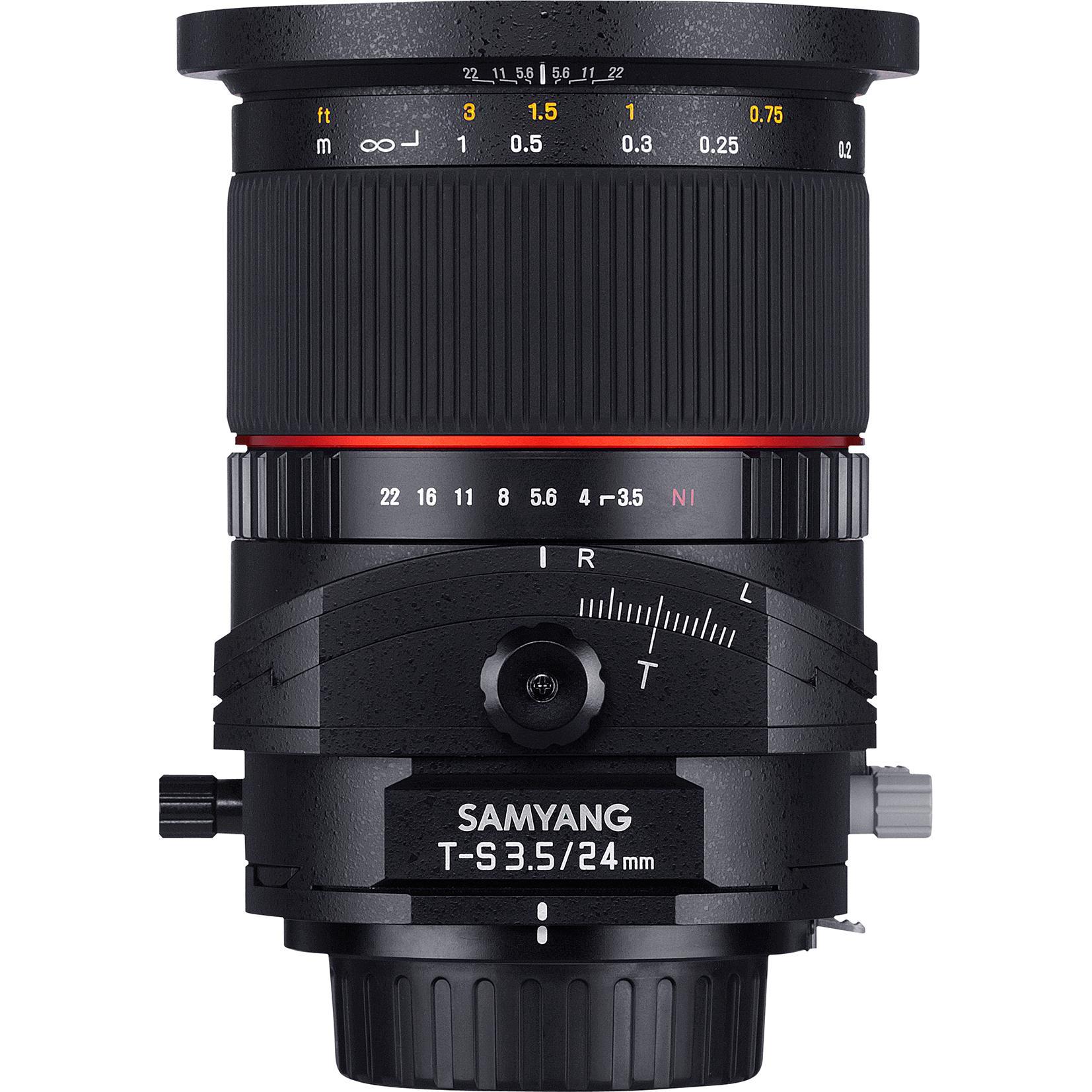 Samyang 24mm f/3.5 ED AS UMC Nikon F (Nikon F, Vollformat), Objektiv, Schwarz