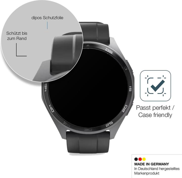 Produktbild Dipos Anti-Shock Displayschutz Matt 9H