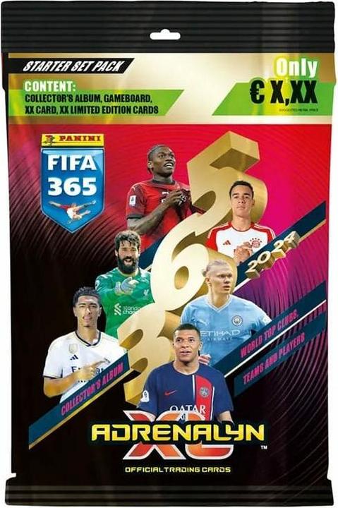 Productafbeelding Panini FIFA 365 Adrenalyn XL 2024 cartes à collectionner Starter Pack *ALLEMAND* (Duits, Booster Pack)