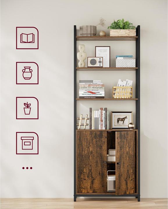 Actual product image Vasagle Shelf (60 x 24 x 159.5 cm)