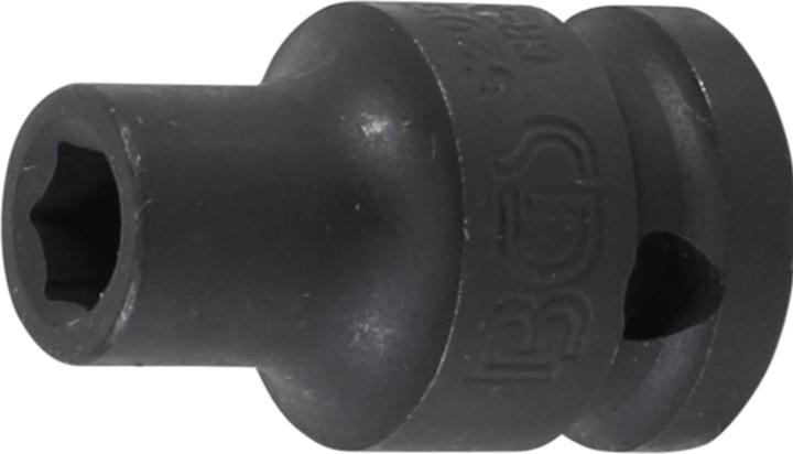 BGS Douille à choc, six pans 12,5 mm (1/2") 8 mm