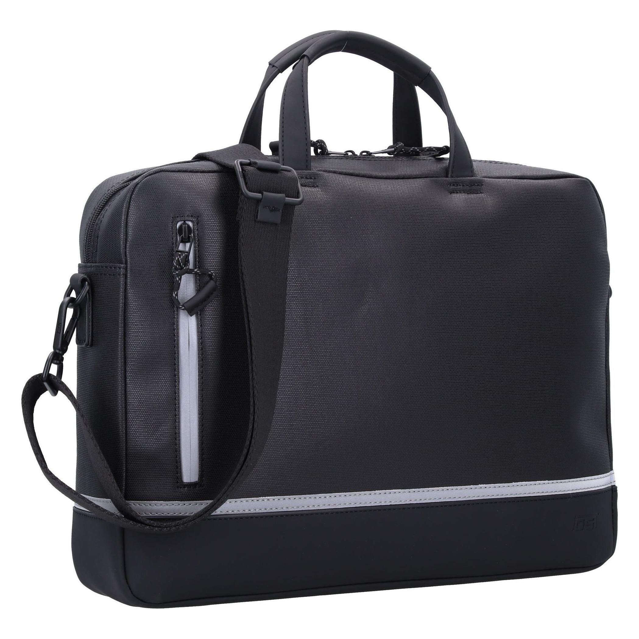 Jost Billund Cyclist Aktentasche 41 Cm Laptopfach (15.40"), Notebooktasche, Schwarz