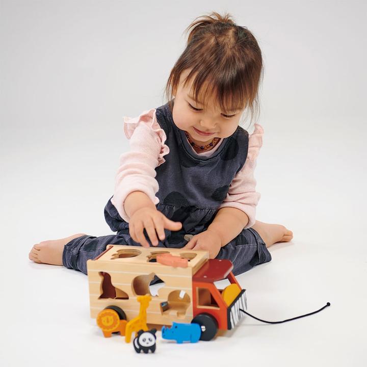 Actual product image Mentari Shape Sorting Safari Truck (MT7301)