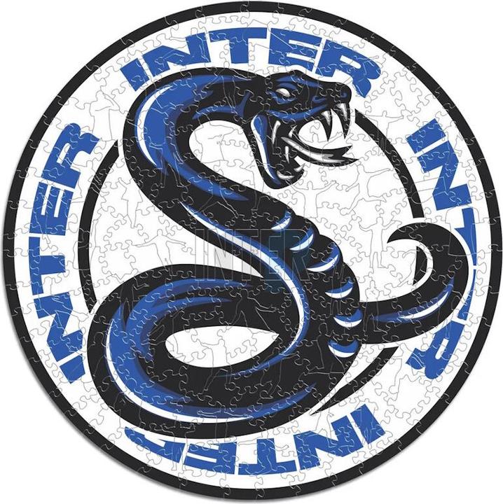 Immagine prodotto Iconic FC Inter Milan - Logo Biscione - Puzzle in Legno Taglia S (150 Pezzi) (150 pezzi)