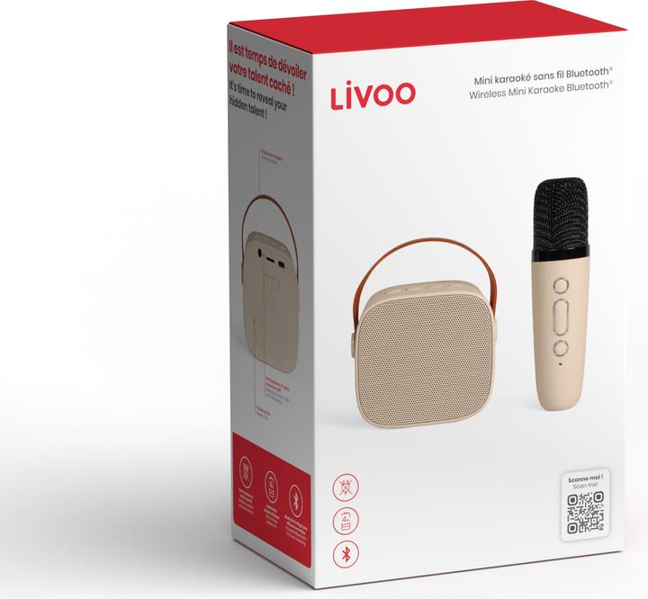 Produktbild Livoo Kabellose Mini Karaoke Bluetooth® (4 h)