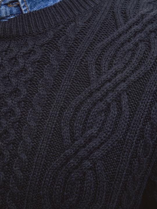 Actual product image Jack & Jones Jprblusean Knit Cable Crew Neck Sn (L)
