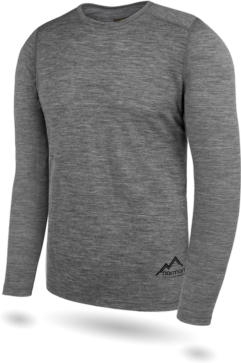 Produktbild Normani Herren Merino Langarm Melbourne - 9121 (6XL)