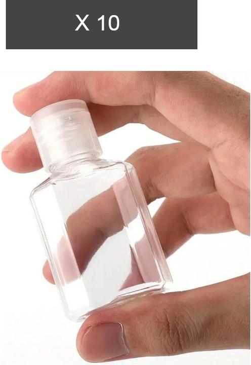 Immagine prodotto Swissdetector 10 X Durchsichtige Plastikflaschen zu 1,01 oz (Sacchi liquidi)