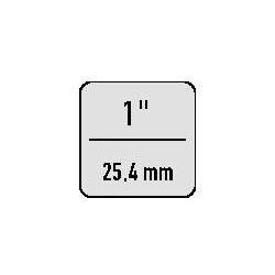Thumbnail - ASW, Steckschlüssel + Stecknuss, Kraftschraubersteckschlüsseleinsatz 750 1 ″ 6-Kant Schlüsselweite 65 mm Länge 90 mm (65...