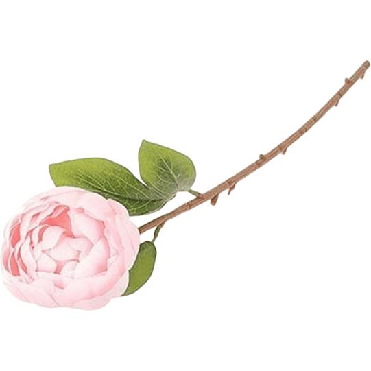 HBX, Kunstpflanzen, Kunstblume - Pfingstrose - ca. 65 cm - rosa (10 cm)