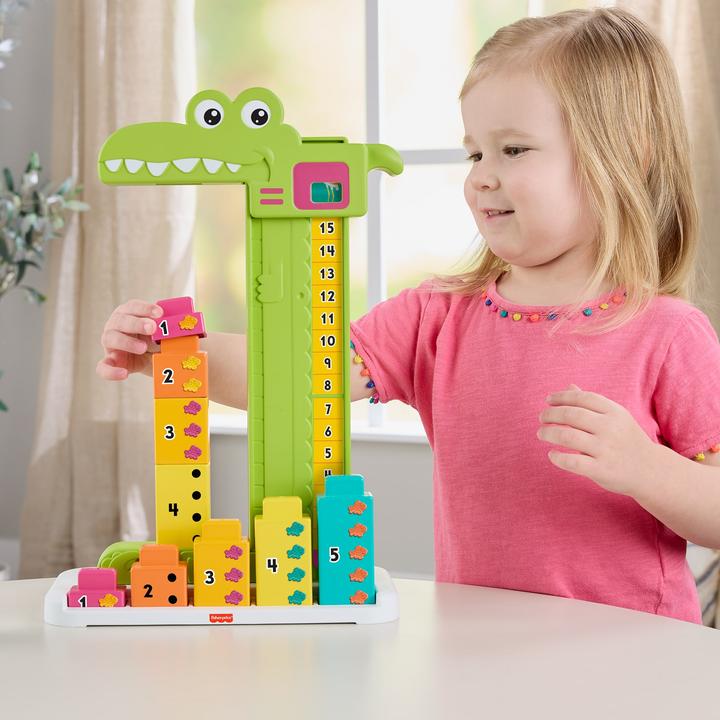 Produktbild Fisher-Price Mein Zahlen-Krokodil (Deutsch, Französisch, Italienisch, Englisch, Schweizerdeutsch)