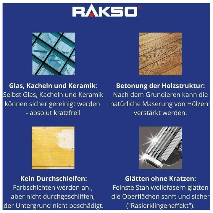 Productafbeelding Rakso Roestvrij staalwol extra fijn