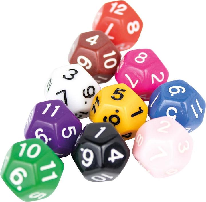 Actual product image Game Company Cube Opaque 12 faces