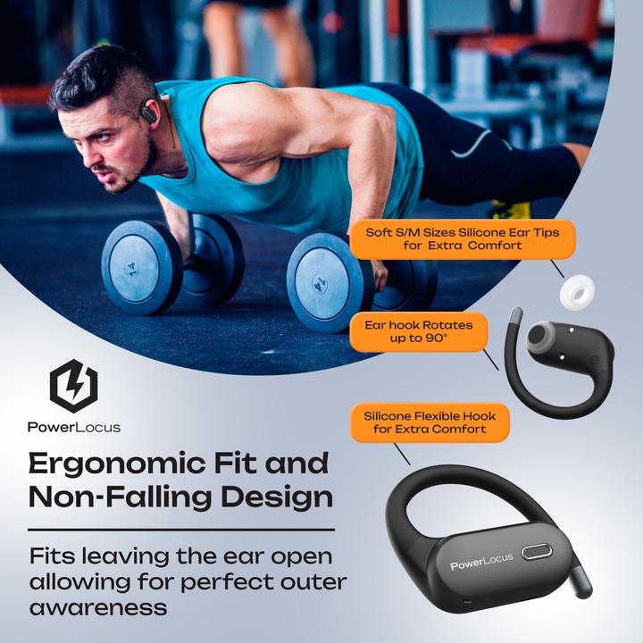 Image du produit PowerLocus Move Open Ear Bluetooth-Kopfhörer (6 h)