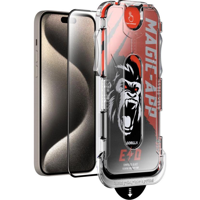 Thumbnail - Protectorking 3x Blickschutz tempered 9H Panzerglas Anti-Spy, Smartwatch Schutzfolie