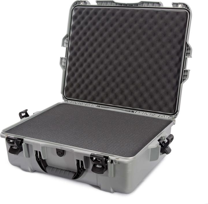 Nanuk Kunststoffkoffer 945 - mit Schaum Silber (Kamera Schultertasche, 50.20 l)
