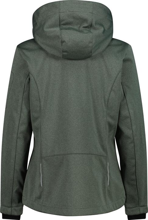 Immagine prodotto CMP Campagnolo Women's Jacket Zip Hood Melange Softshell (40, M)