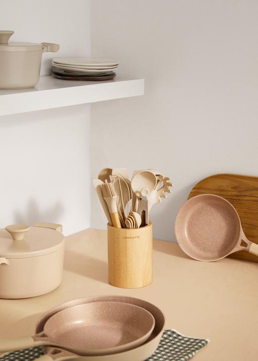Actual product image Create Küchenutensilien-Set - Silikon und Holz