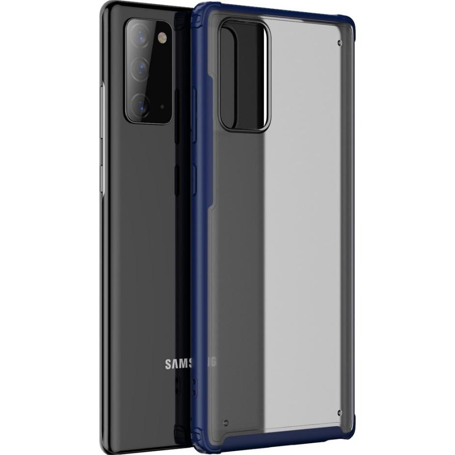 Screenguard Samsung Galaxy Note20 Anti-Impact Hülle mit 2m Fallschutz (Samsung Galaxy Note 20), Smartphone Hülle, Blau
