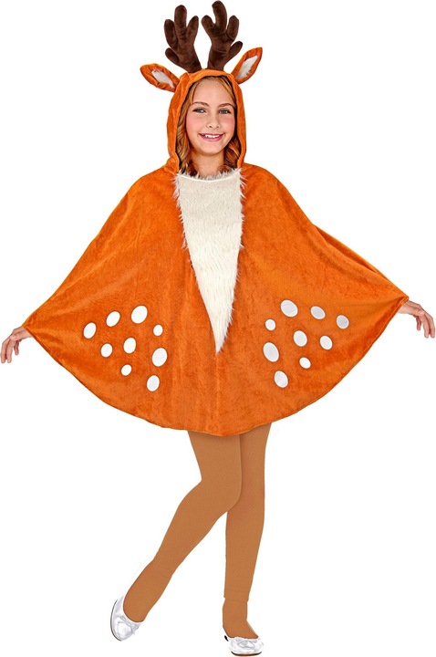 Produktbild Widmann REH (Poncho mit Kapuze), One Size Fits Most Children (One Size)