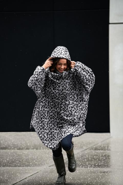 Immagine prodotto reisenthel Mini Maxi Raincoat Weiss/Schwarz (Taglia unica)