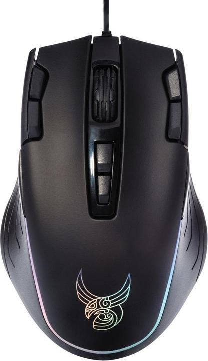 Actual product image L33T Gaming mouse Viking Thor, Mjoelnir, 12,000 DPI, Black (Cable)