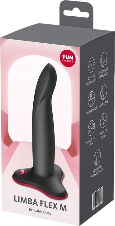 Image du produit Fun Factory - LIMBA FLEX G-Punkt-Dildo, GrÃ¶ÃŸe M, Schwarz