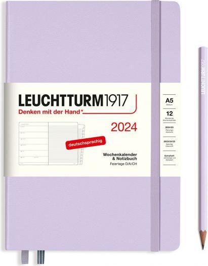 Produktbild Leuchtturm1917 Agenda Medium (A5, 1 Woche / 1 Seite)
