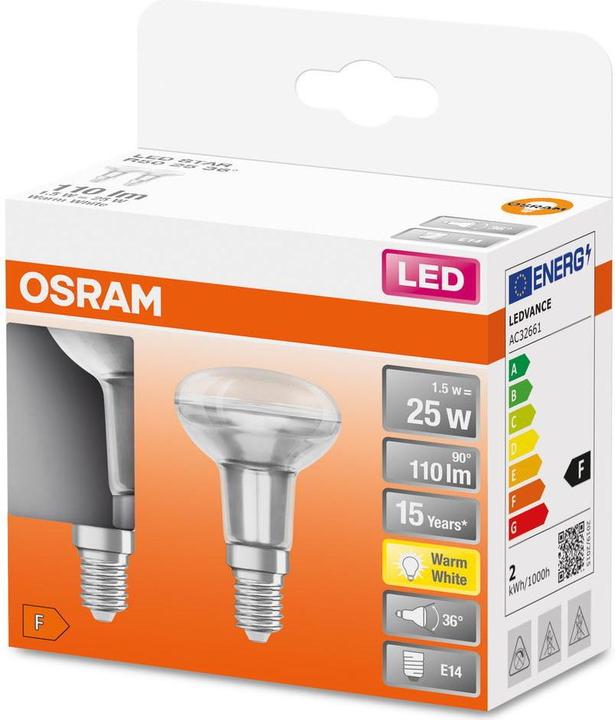 Produktbild Osram Led Star R50 (E14, 110 lm, 1 x)