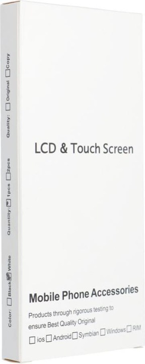 Immagine prodotto Partner Telecom LCD display! OEM LCD Screenfor iPhone 4S with digitizer white HQ (Display, iPhone 4S)