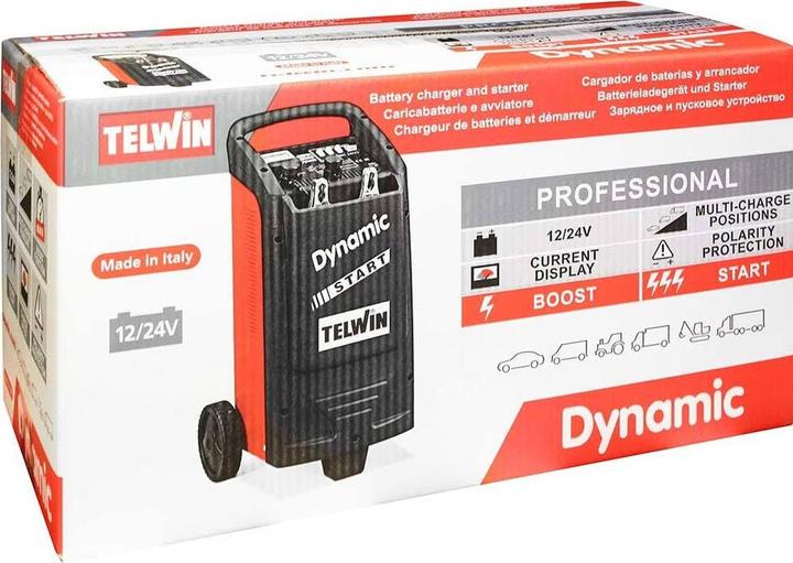 Actual product image Telwin Car battery charger (12V, 24V, 75 A)