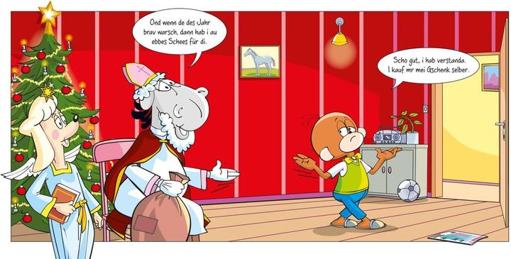 Image du produit Äffle & Pferdle: A scheene Bescherung! (Allemand, Heiko Volz, Roman Lang, 2023)