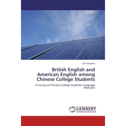 British English and American English among Chinese College Students, Fachbücher