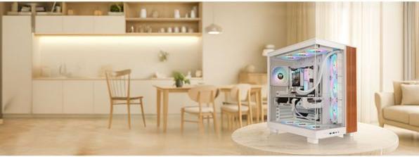 Produktbild Thermaltake Geh View 380 XL WS Midi Tower "ARGB Snow" White retail (ATX, Micro ATX (mATX), Mini-ITX)