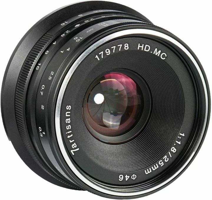 Image du produit 7artisans 25mm f/1,8 pour Nikon Z (APS-C) (Nikon Z, APS-C / DX)