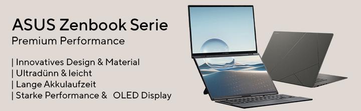 Immagine prodotto ASUS Zenbook 14 UX3405CA-QL205W 14" WUXGA OLED Core Ultra 9 285H 32GB/1TB Win11 (14", 1000 GB, 32 GB, Germania)