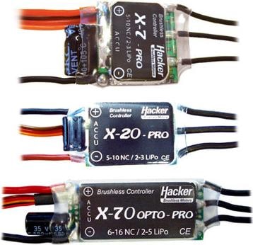 Hacker Flight model brushless flight regulator