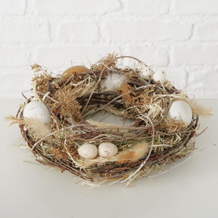 Produktbild Boltze Home Boltze Osterkranz Pascua Natur, 25 x 7.5 cm, Verpackungseinheit