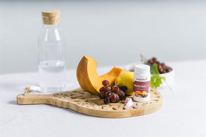 Actual product image Kingnature Salvestrol Vida 350 Caps (60 Piece, Capsules, 500 g)