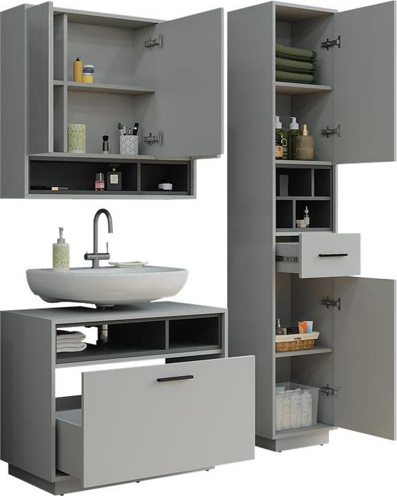 Actual product image Vicco Beatrice with tall unit