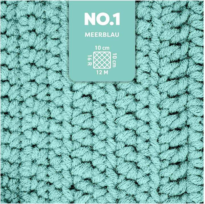Produktbild Myboshi Wolle Nr. 1 col. 158 meerblau (55 m)