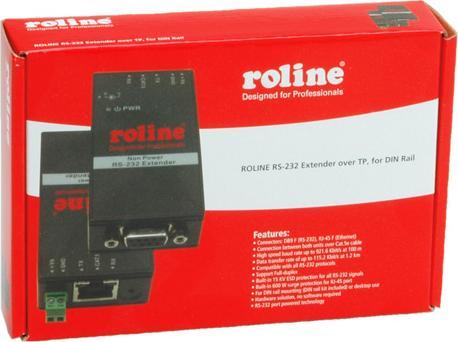 Produktbild Roline RS232 Extender over TP. DIN Rail