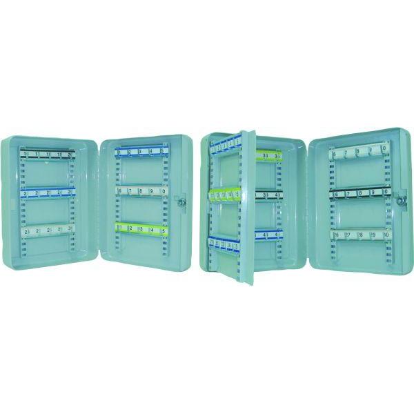 Magni, Schlüsseltresor + Schlüsselschrank, Format 4332163437963 – schlñsselkassette f. 45 schlñssel 300 x 240 x 78 mm