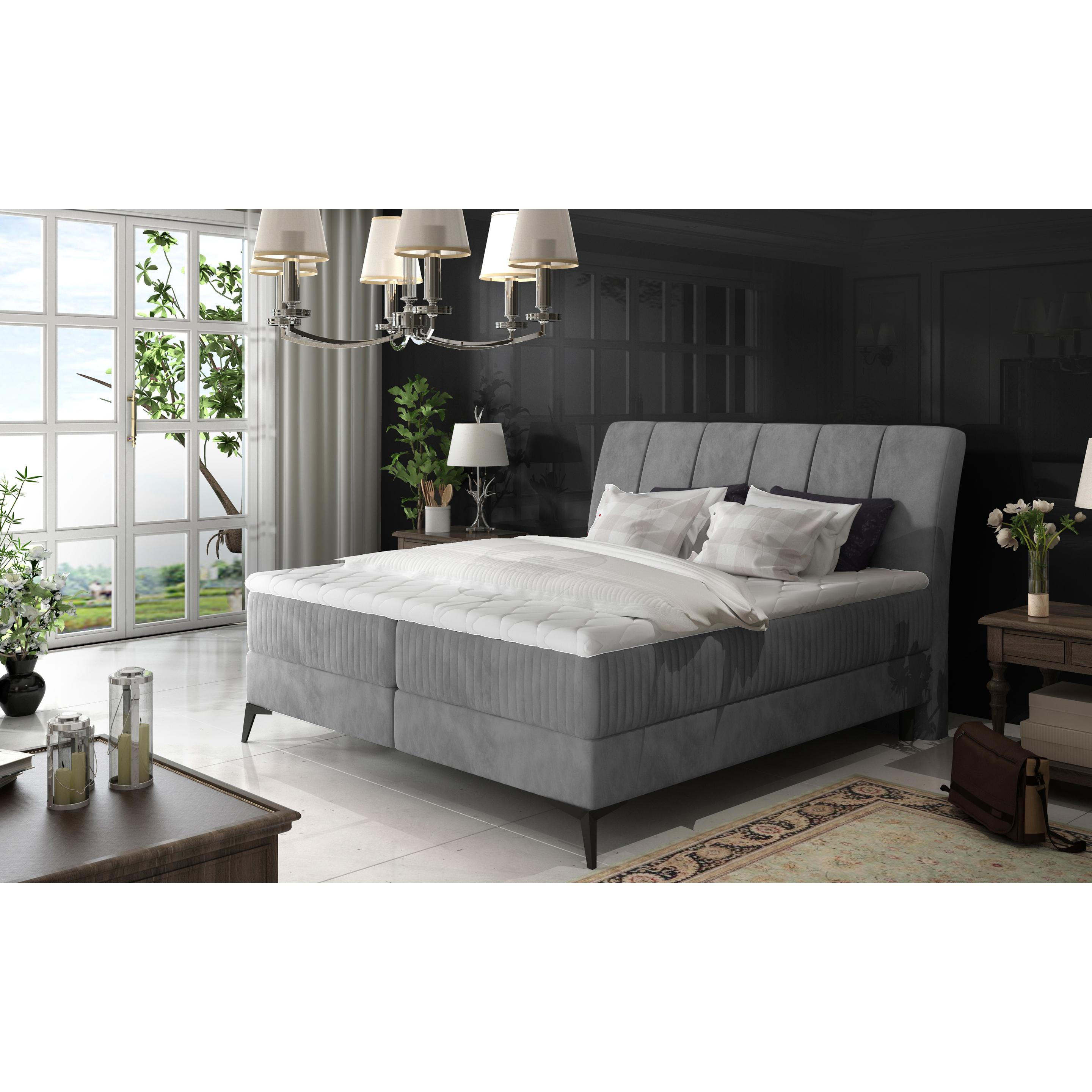 ELTAP, Bett, Aderito mit Stauraum (180 x 200 cm)