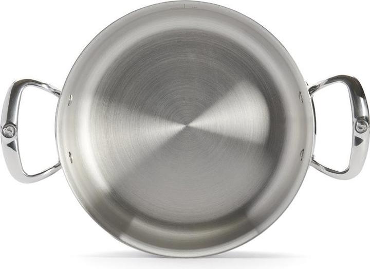 Actual product image de Buyer Affinity frying pot low with lid 20 cm (20 cm, Pot, Stainless steel, Aluminium)