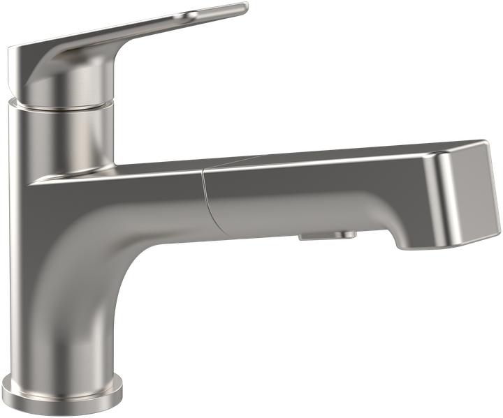 Villeroy & Boch Junis Shower kitchen tap, stainless steel
