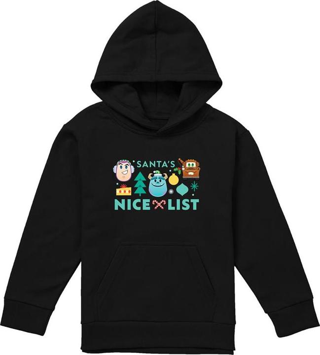 Image du produit - Sweat à capuche Noël SANTA'S NICE LIST - Enfant (128)