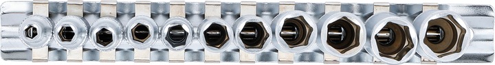 Productafbeelding BGS Steckschlüssel-Einsatz-Satz (4 mm, 5 mm, 5,5 mm, 6 mm, 7 mm, 8 mm, 9 mm, 10 mm, 11 mm, 12 mm, 13 mm)