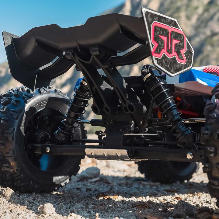 Immagine prodotto Arrma Monster Truck Kraton BLX6S, Blau/Rot ARTR, 1:8 (ARR Quasi lettura a corredo)