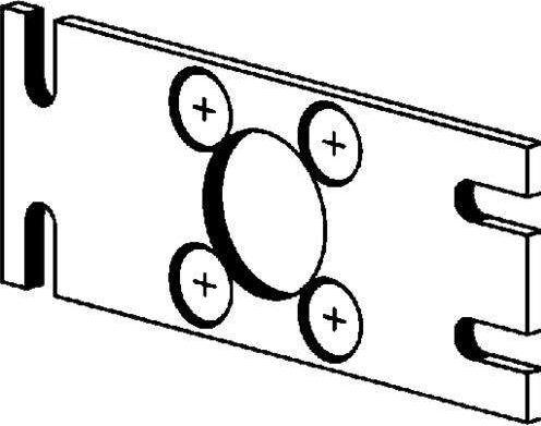 Produktbild Stahl Montageplatte